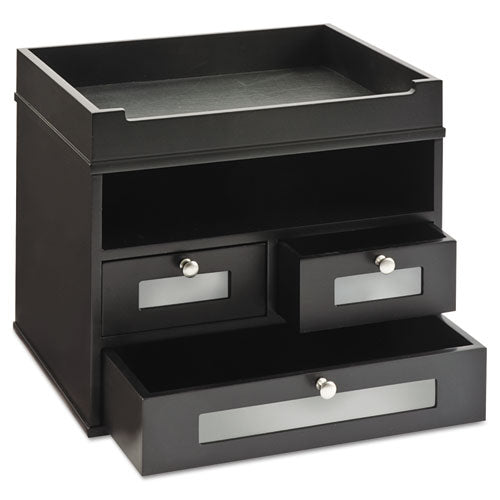 Midnight Black Collection Tidy Tower