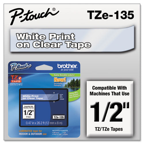 TZe Standard Adhesive Laminated Labeling Tape
