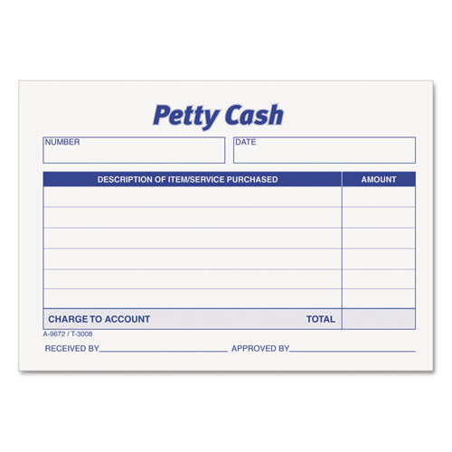 Petty Cash Slips