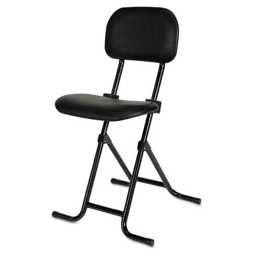Alera IL Series Height-Adjustable Folding Stool