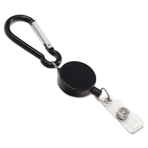 Metal Badge Reel/Carabiner Set