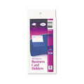 Self-Adhesive Top-Load Business Card Holders