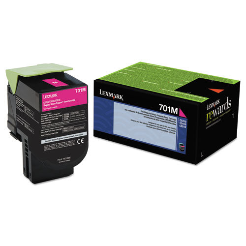 70C10M0 Return Program Toner