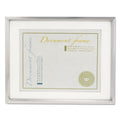Plastic Document Frame with Mat