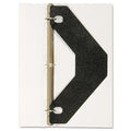 Triangle Shaped Sheet Lifter for Three-Ring Binder