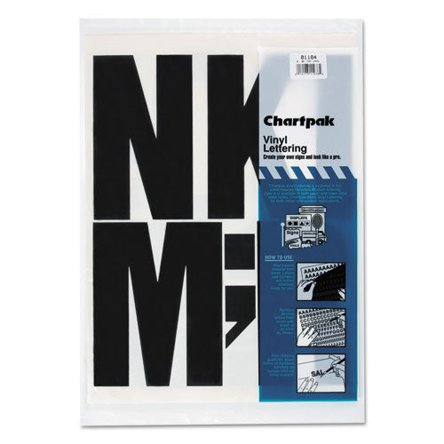 Press-On Vinyl Self-Adhesive Uppercase Letters