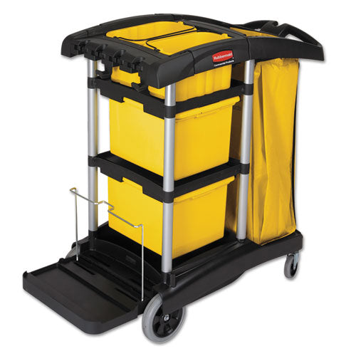 HYGEN Microfiber Healthcare Cleaning Cart