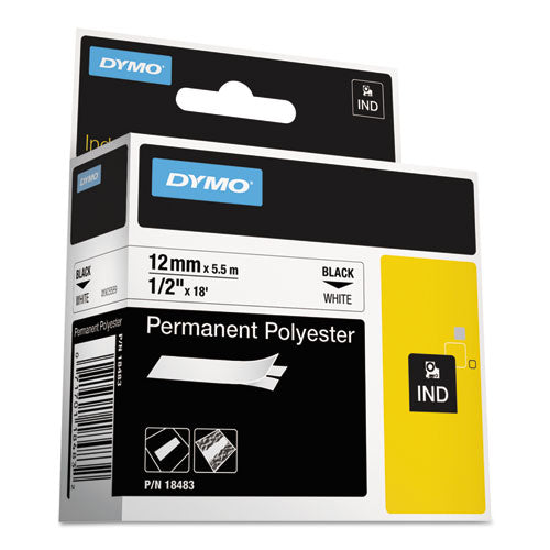 Rhino Permanent Poly Industrial Label Tape