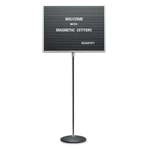 Adjustable Single-Pedestal Magnetic Letter Board