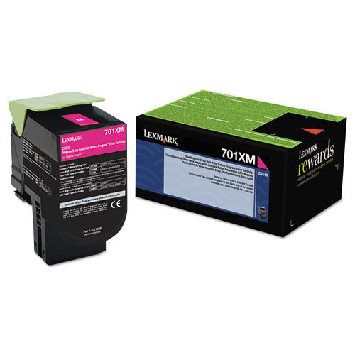 70C1XM0 Return Program Extra High-Yield Toner