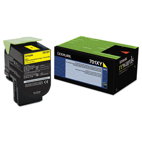 70C1XY0 Return Program Extra High-Yield Toner