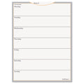 WallMates Self-Adhesive Dry Erase Weekly Planning Surfaces