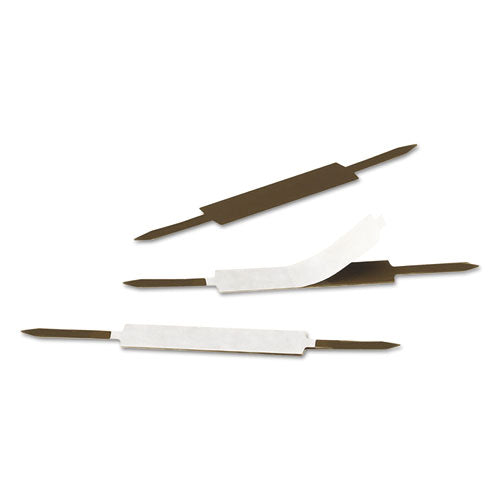Standard Self-Adhesive Two-Prong Fastener Base and Compressor Sets
