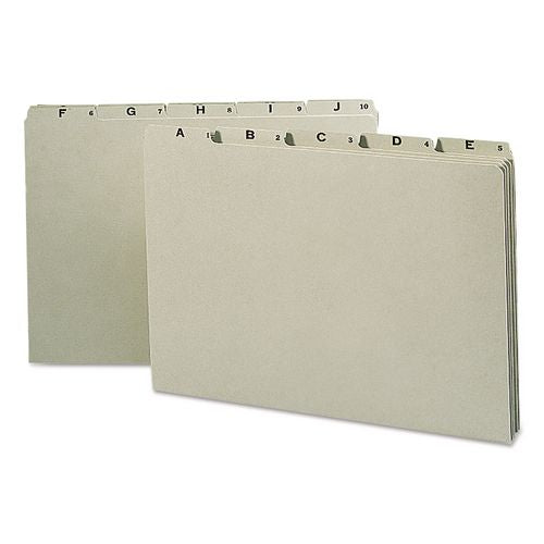 Alphabetic Top Tab Indexed File Guide Set