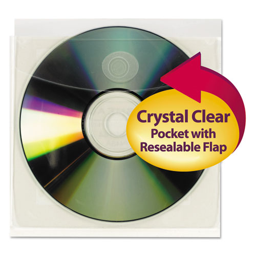 Self-Adhesive CD/Diskette Pockets