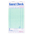 Guest Check Pad with Ruled Back