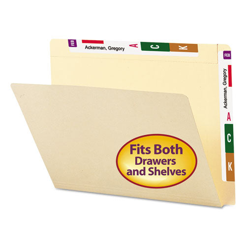 Heavyweight Manila End Tab Conversion File Folders