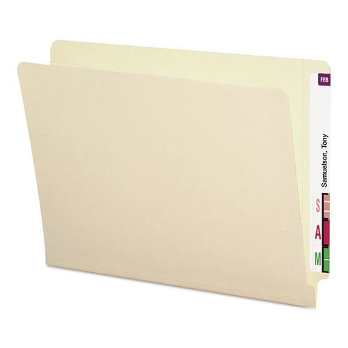 Shelf-Master Heavyweight Manila End Tab Folders