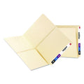 Heavyweight Manila End Tab Pocket Folders