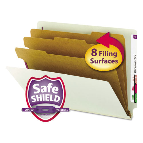 End Tab Pressboard Classification Folder