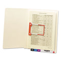 Heavyweight Manila Reinforced End Tab U-Clip Fastener Folders