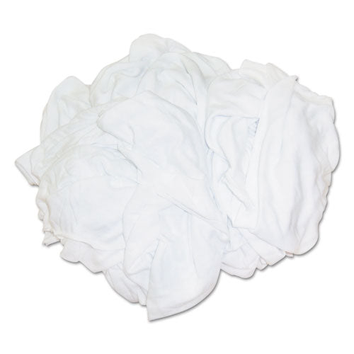 New Bleached White T-Shirt Rags
