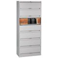 Enclosed Fixed-Shelf Lateral File with Retractable Doors