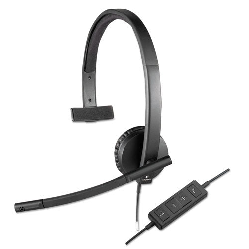 H570e Monaural Over The Head Wired Headset