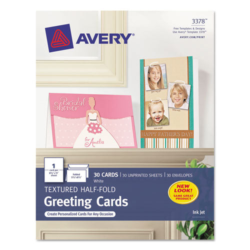 Half-Fold Greeting Cards with Envelopes