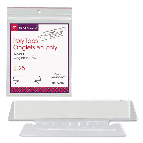 Poly Index Tabs and Inserts For Hanging File Folders