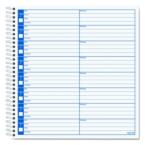 Voice Message Log Books