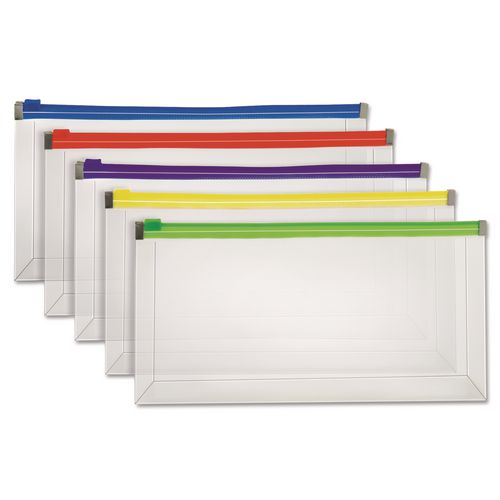 Poly Zip Check Envelope