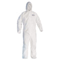 A30 Elastic Back and Cuff Hooded Coveralls