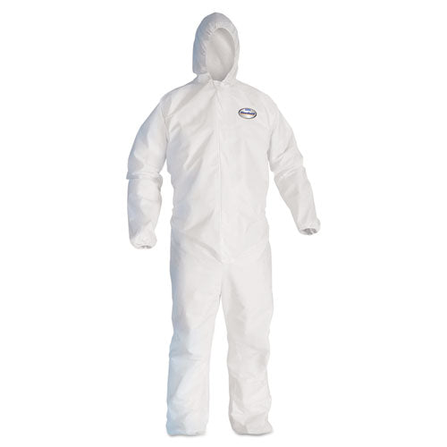 A30 Elastic Back and Cuff Hooded Coveralls
