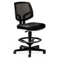Volt Series Mesh Back Adjustable Leather Task Stool