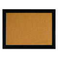Cork Bulletin Board with Black Frame