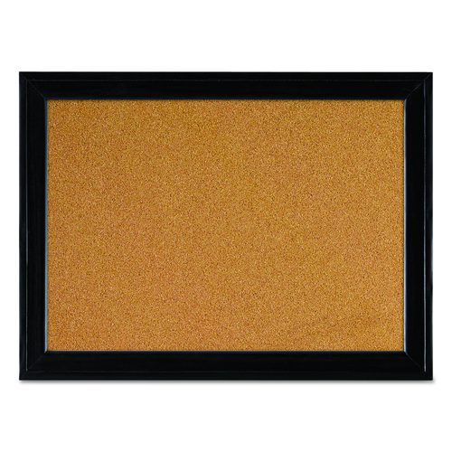 Cork Bulletin Board with Black Frame
