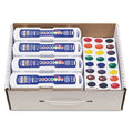 Professional Watercolor Master Pack: 24 Eight-Color Palette Sets and 12 Eight-Color Refill Strips