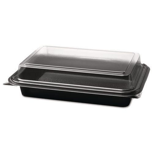 Creative Carryouts Hinged Plastic Hot Deli Boxes