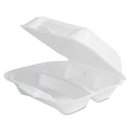 Foam Hinged Lid Container Secure One Tab Latch