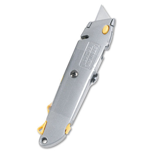 Quick-Change Utility Knife with Twine Cutter and (3) Retractable Blades