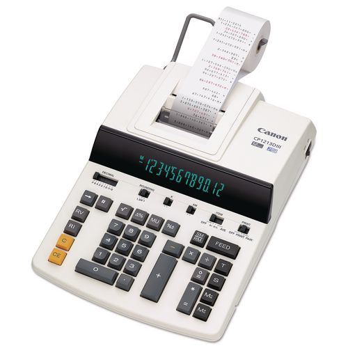 CP1213DIII 12-Digit Heavy-Duty Commercial Desktop Printing Calculator
