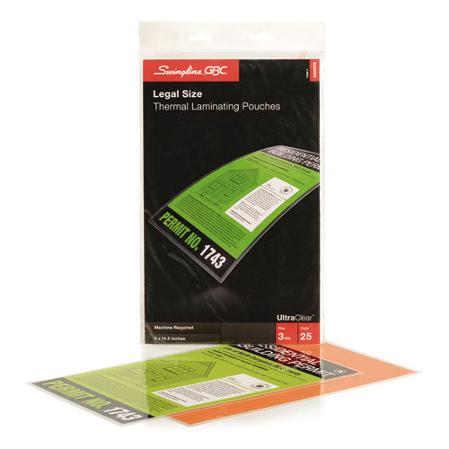 UltraClear Thermal Laminating Pouches