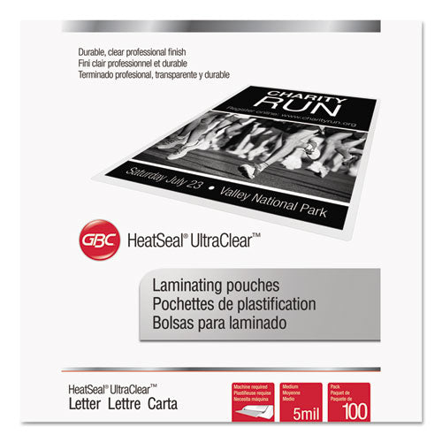 UltraClear Thermal Laminating Pouches
