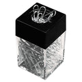 Paper Clips with (1) Magnetic-Top Desktop Dispenser