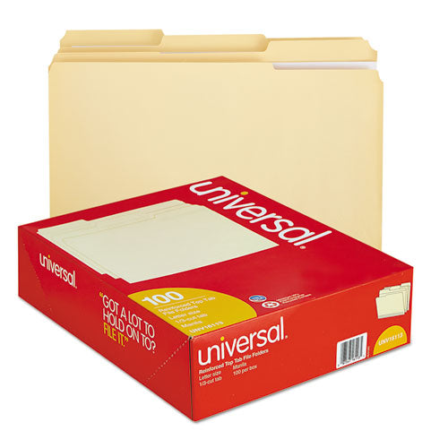 Double-Ply Top Tab Manila File Folders