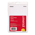 Plain Self-Adhesive Name Badges