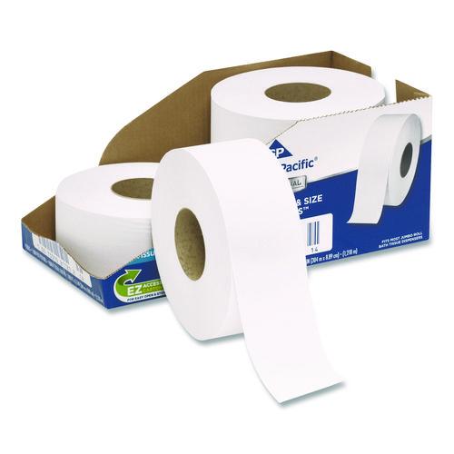 White Jumbo Bathroom Tissue