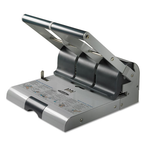 160-Sheet Antimicrobial Protected High-Capacity Adjustable Punch