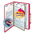 Four-Section Pressboard Top Tab Classification Folders